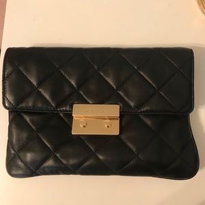 Michael Kors quilted clutch
